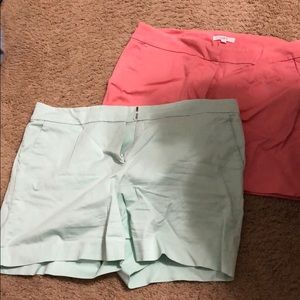 EUC LOFT chino shorts size 14